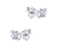 Gorgeous CZ Stone Silver Stud Earring STS-6246